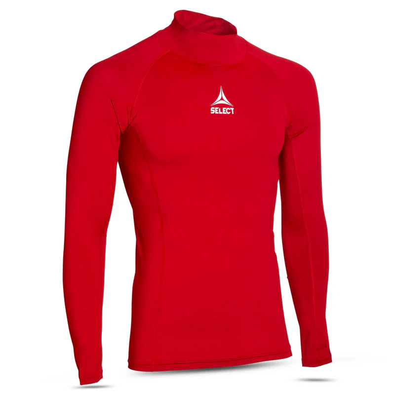8559786_660005_660004_Red_Shirt_L-S_turtleneck_Baselayer_light_compression_main Select baselayer long sleeve turtle neck - Image 1