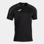 JOMA მაისური CHAMPIONSHIP VIII SHORT SLEEVE T-SHIRT BLACK DARK GRAY შავი