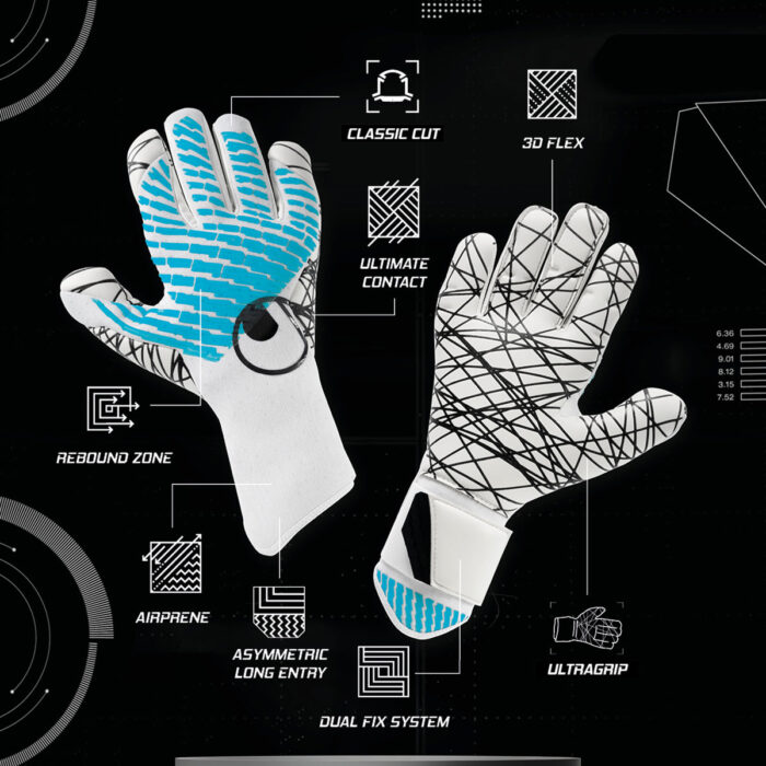 Uhlsport Goalkeeper Gloves FM Cybertec Ultragrip - Image 3