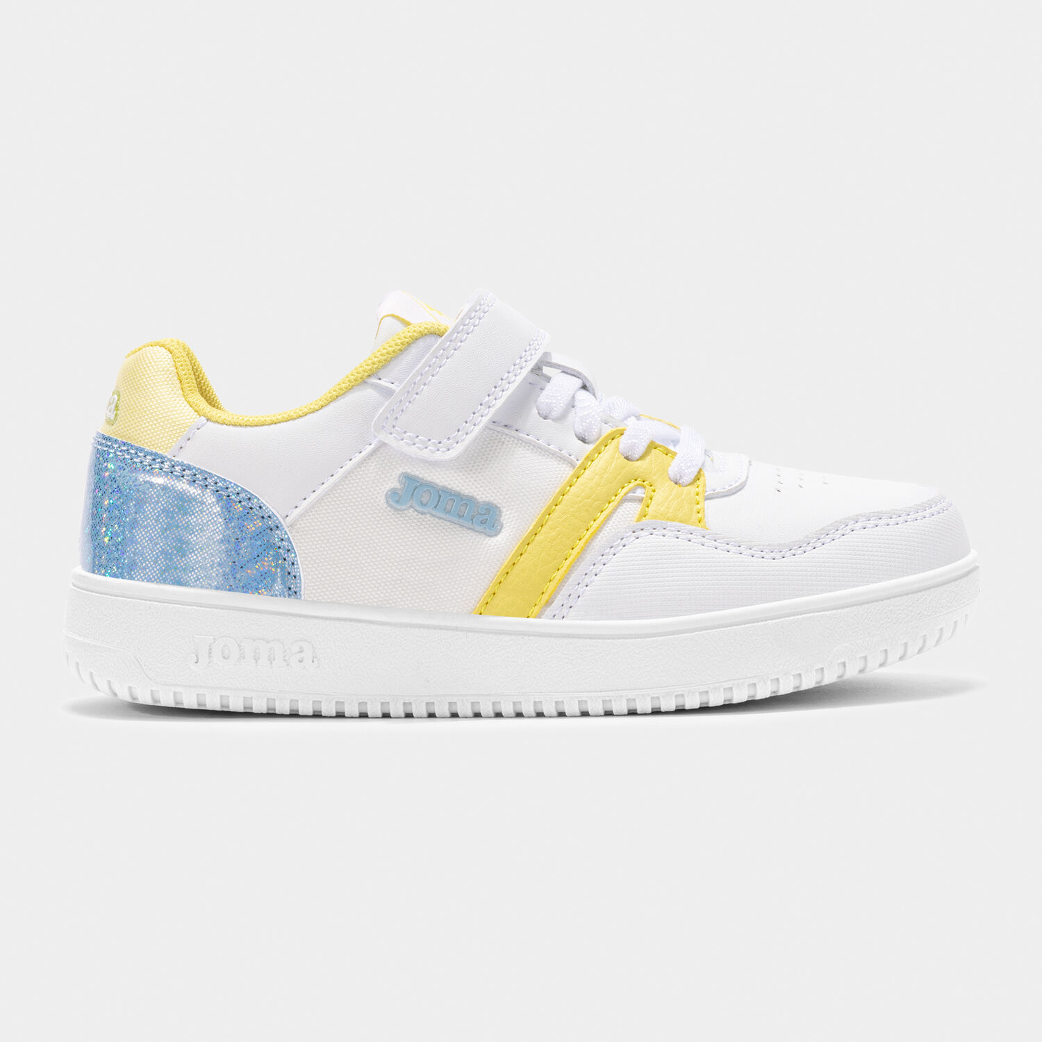 JPLAS2525V_1 Joma ყოველდღიური სპორტული ფეხსაცმელი Casual shoes Platea Low Jr 25 თეთრი - Image 1