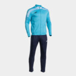 Joma Tracksuit man Championship VIII fluorescent turquoise dark navy