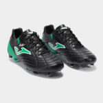 Football boots Aguila Cup 25 firm ground FG black green - Image 2