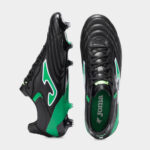 Football boots Aguila Cup 25 firm ground FG black green - Image 4